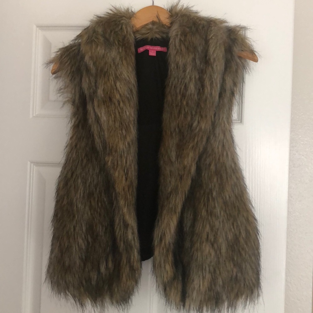 Walter by Walter David Faux Fur Vest